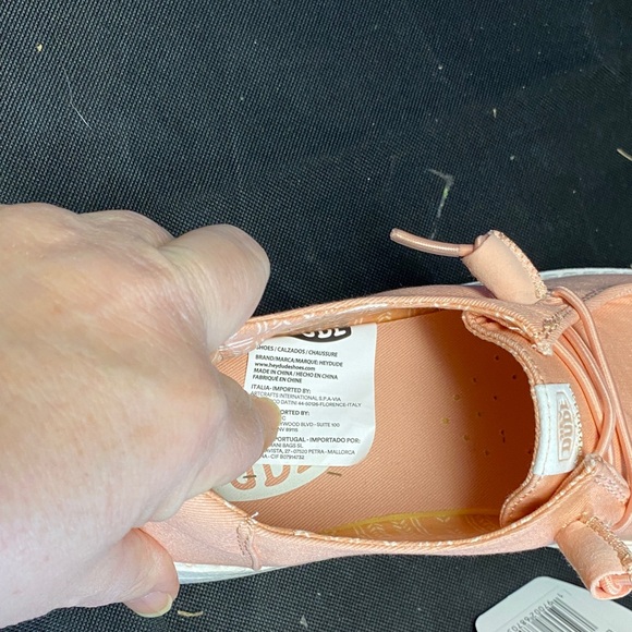 Hey Dude Womens Peach Loafers - Picture 8 of 8